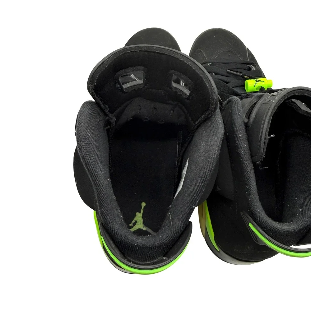 Air Jordan 6 Retro Electric Green Black Neon CT8529-003 Mens Size 9 Sneaker